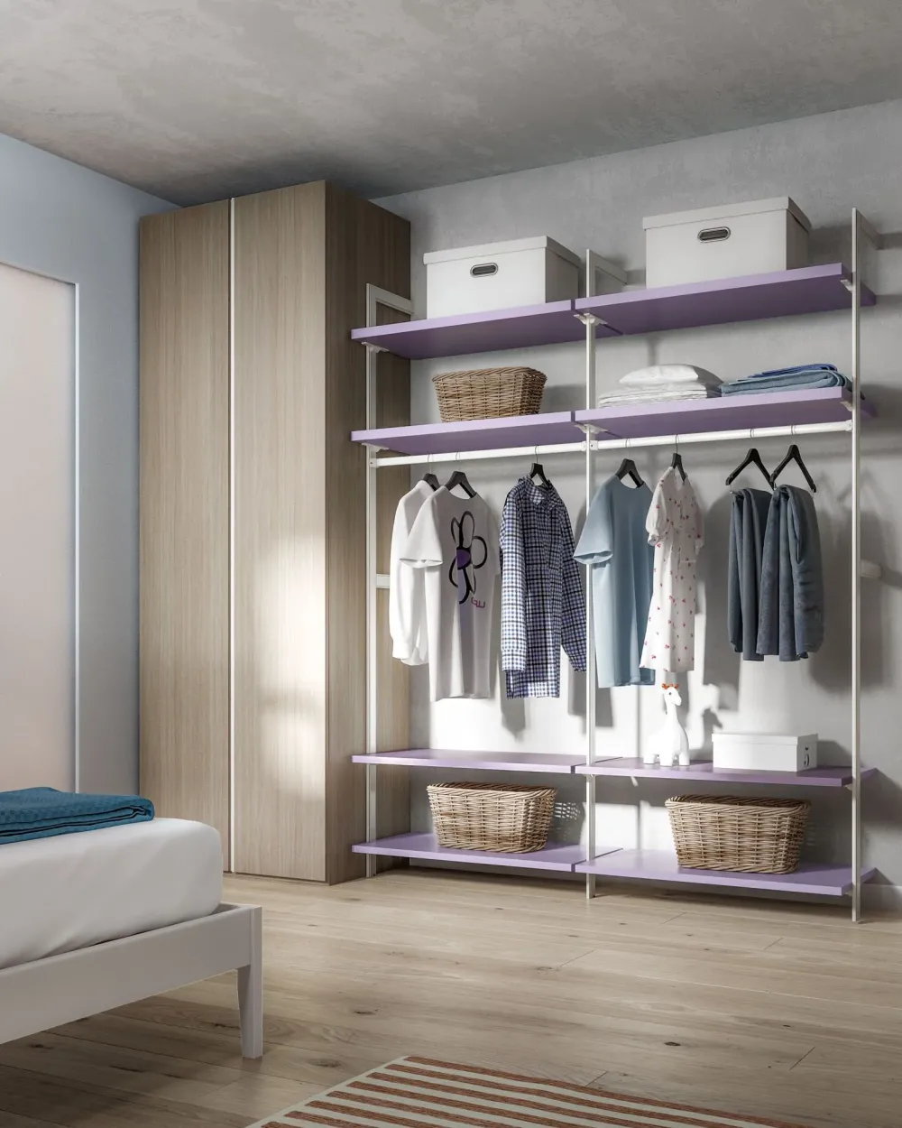Cameretta Room169 in legno a prezzo Outlet^ZG Mobili Hot