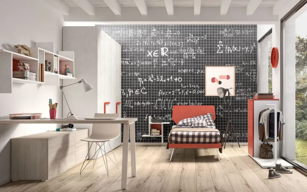 New Cameretta Room123 letti a terra in Offerta Outlet Camerette