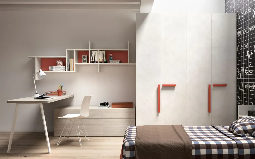 New Cameretta Room123 letti a terra in Offerta Outlet Camerette