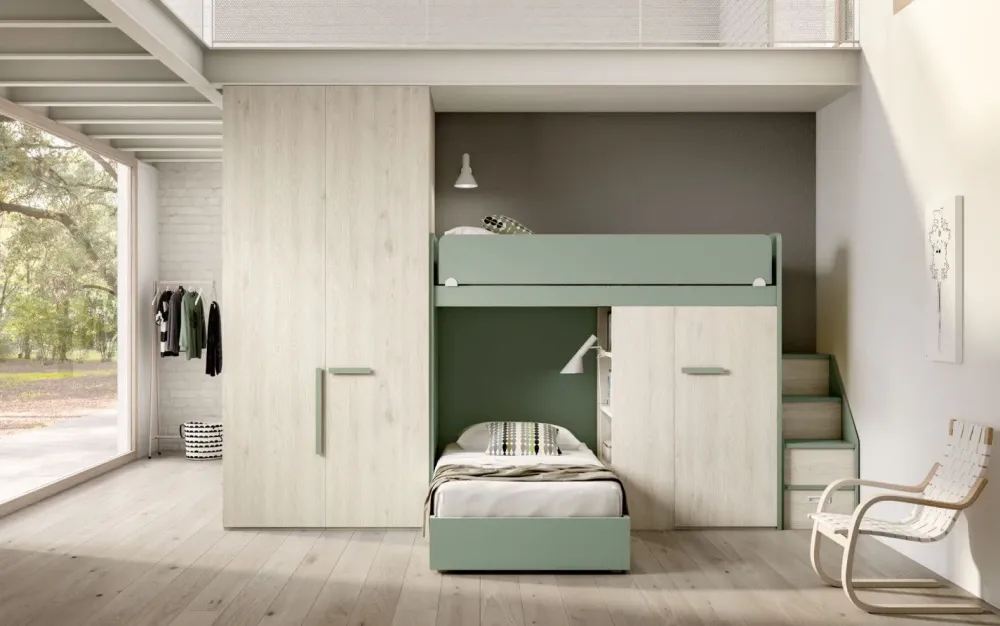 Cameretta Room172 in legno a prezzo Outlet^ZG Mobili Hot