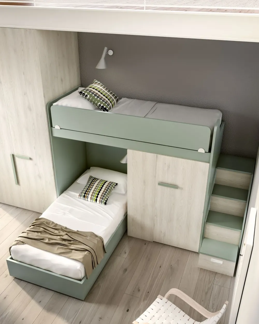 Cameretta Room172 in legno a prezzo Outlet^ZG Mobili Hot