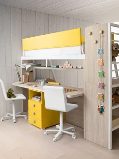 Cameretta Room155 con letto a castello in Offerta Outlet^ZG Mobili New
