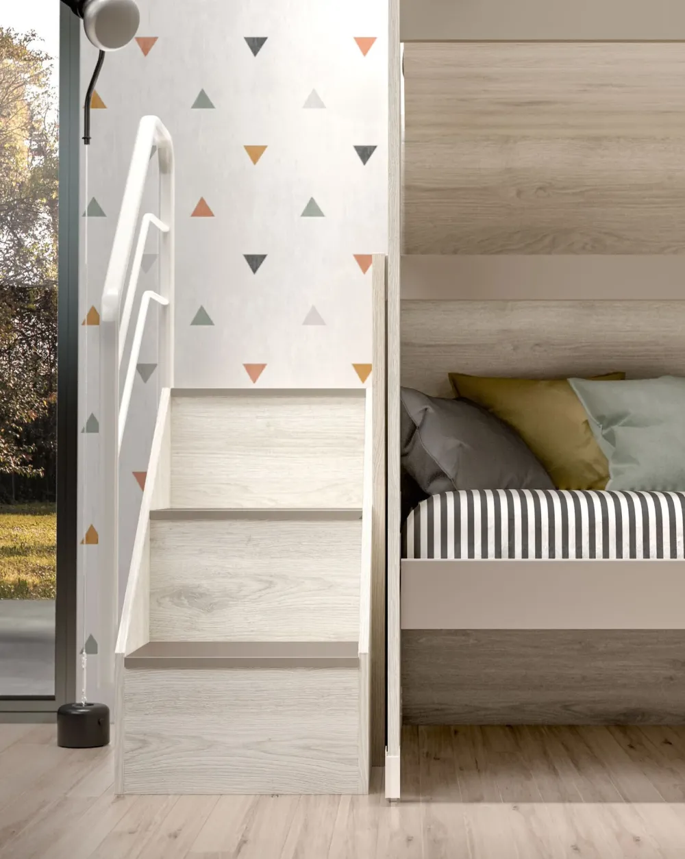 Cameretta Room162 in legno a prezzo scontato^ZG Mobili Hot