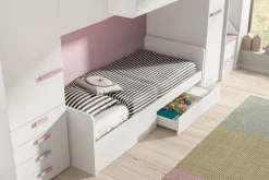 Cameretta Room171 con letto a soppalco scontata^ZG Mobili Best