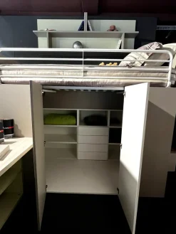 Cameretta S14 salvaspazio in laminato opaco a prezzo scontato^Dielle Hot