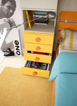 San Martino Mobili CAMERETTA Cameretta a ponte 12 SCONTATA a PREZZI OUTLET- Camerette