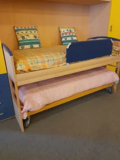 Assomobili Cameretta Santi in legno a prezzo Outlet- Camerette