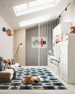 San Martino Mobili Cameretta Smart junior 42 con letto a soppalco scorrevole in offerta- Camerette