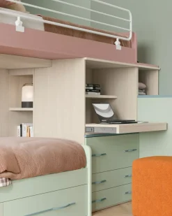 Cameretta Smart in laminato materico a prezzo Outlet^San Martino Mobili Clearance