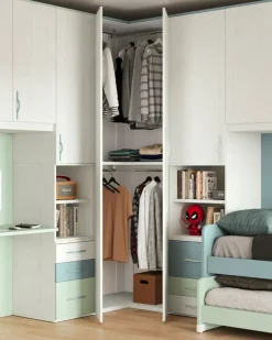 San Martino Mobili Cameretta Smart  con letto a ponte scontata approfittane ora!- Camerette