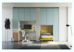 San Martino Mobili Cameretta Smart con letto a ponte in offerta- Camerette