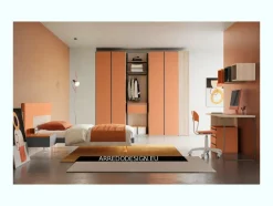 San Martino Mobili Cameretta Smart  letti a terra scontata- Camerette