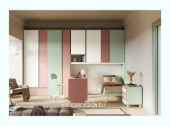 Cameretta Smart letti a terra a prezzo scontato^San Martino Mobili