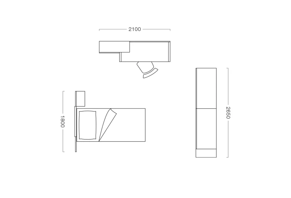 Cameretta Start 20.20 s20_t11 in OFFERTA OUTLET^Clever New