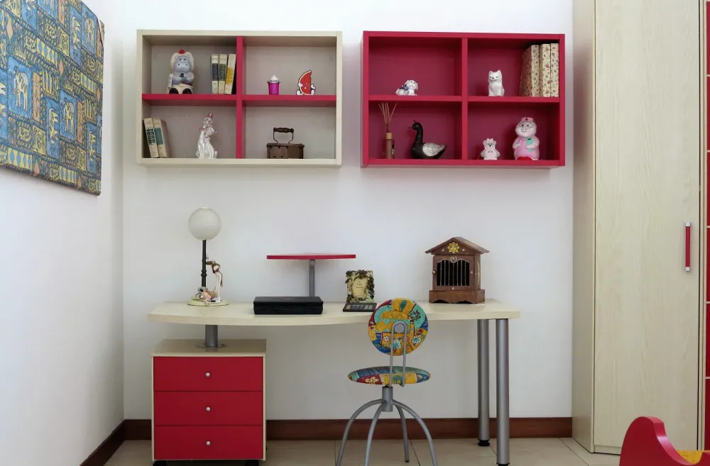 Cameretta T206 eclectic letti a terra scontata^Abitare Mobilstella Outlet