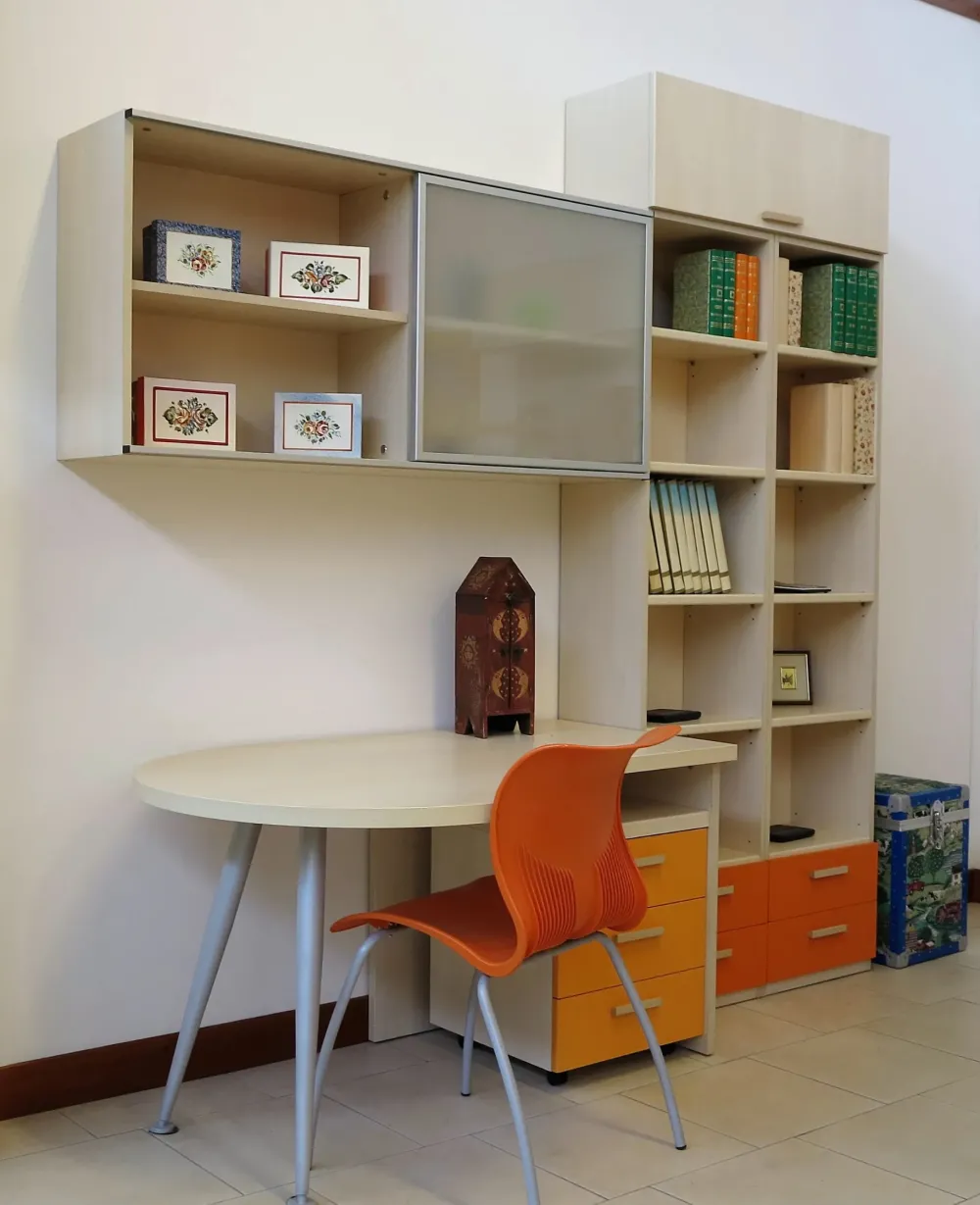 Cameretta T201 movida con letto a terra in offerta^Marka Discount