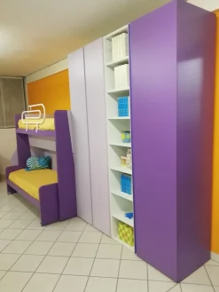 Cameretta Tag   con letto a soppalco scorrevole a prezzo scontato^Siloma Online