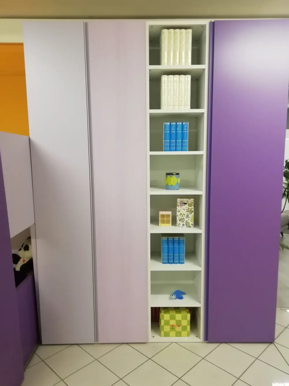 Cameretta Tag   con letto a soppalco scorrevole a prezzo scontato^Siloma Online