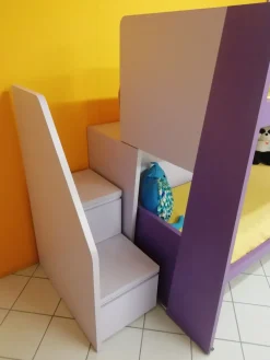 Cameretta Tag   con letto a soppalco scorrevole a prezzo scontato^Siloma Online