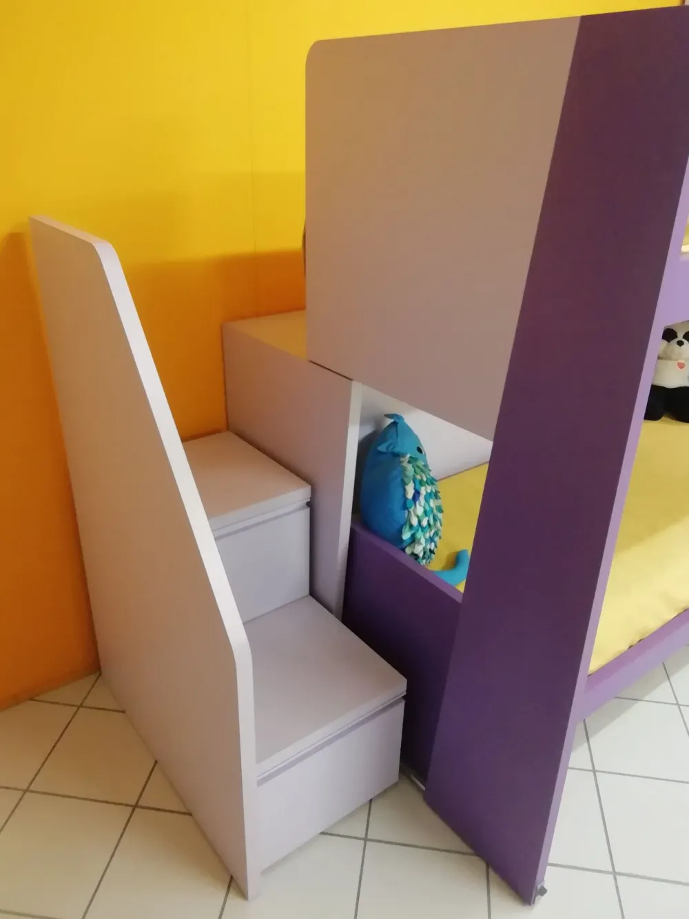 Cameretta Tag   con letto a soppalco scorrevole a prezzo scontato^Siloma Online