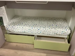 Cameretta Tana del lupo con letto a castello scontata^Doimo CityLine Discount