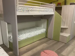 Cameretta Tana del lupo con letto a castello scontata^Doimo CityLine Discount