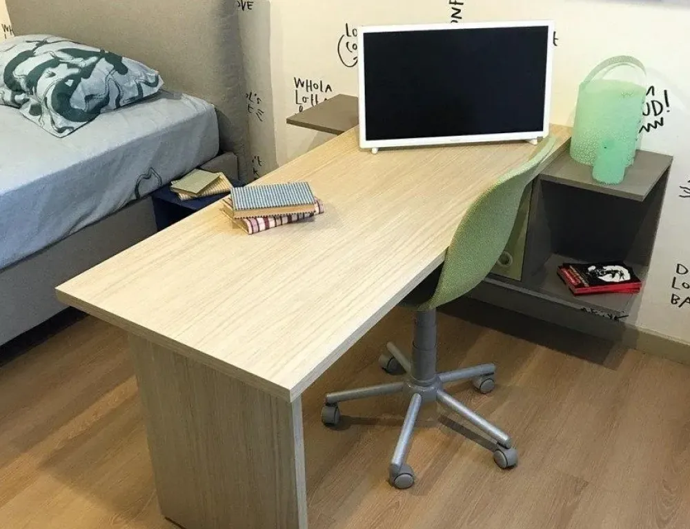 Sale Cameretta Teen e letto oggioni con letto a terra in offerta Camerette