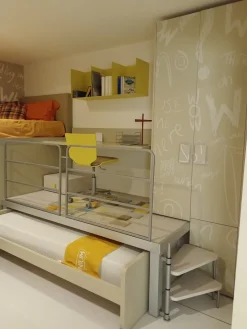 Cameretta Tumudei tiramolla in laccato opaco a prezzo scontato^Tumidei