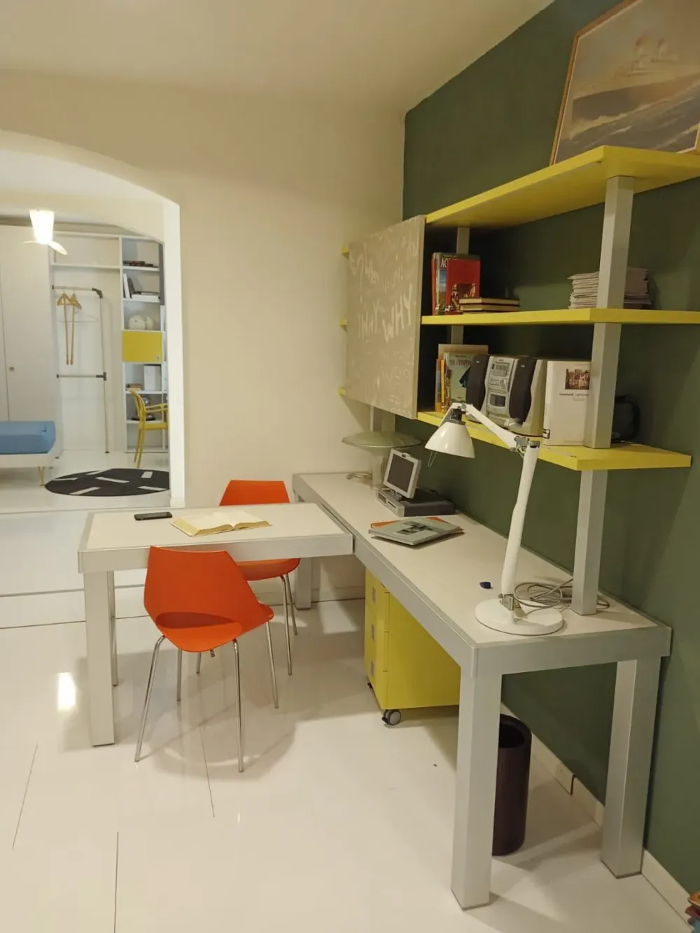 Cameretta Tumudei tiramolla in laccato opaco a prezzo scontato^Tumidei