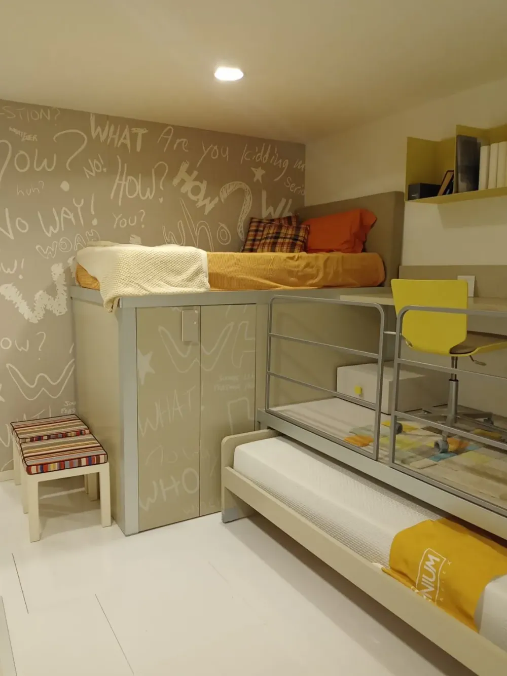 Cameretta Tumudei tiramolla in laccato opaco a prezzo scontato^Tumidei