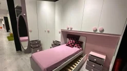 La casa moderna Cameretta Tweet in laminato materico a prezzo scontato- Camerette