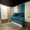 La casa moderna Cameretta Twett  con letto a ponte scontata- Camerette