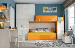 Colombini Casa Cameretta Volo c320 con letto a soppalco a prezzo Outlet- Camerette