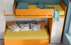 Colombini Casa Cameretta Volo c320 con letto a soppalco a prezzo Outlet- Camerette