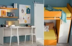 Colombini Casa Cameretta Volo c320 con letto a soppalco a prezzo Outlet- Camerette