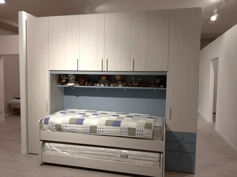 Hot Cameretta Volo con letto a ponte a prezzo Outlet Camerette