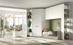 ZG Mobili CAMERETTA Camera con ponte room141 SCONTATA a PREZZI OUTLET- Camerette