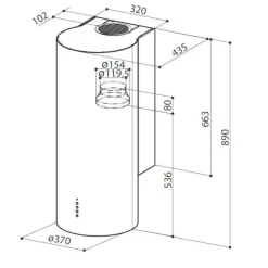 Cappa Eclipse marca  in offerta^Faber cappe