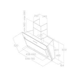 Sale Cappa modello Belt a prezzo scontato Cappe