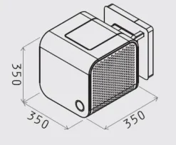 Cappa modello Dynamique f/35 in Offerta Outlet Cappe