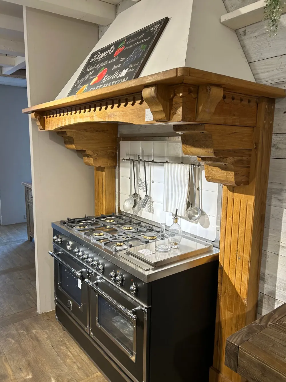 Marchi Cucine Cappa modello Legno vecchio a prezzo scontato- Cappe