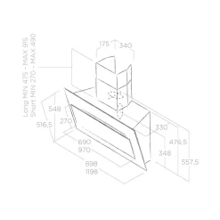 Elica Cappa modello Vertigo a prezzo scontato- Cappe