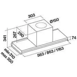 Online Cappa Virgola no-drop  marca  a prezzi outlet Cappe