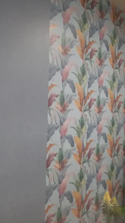 Hot Carta da parati Floreale  per camera da letto sconto -50% Carta Da Parati