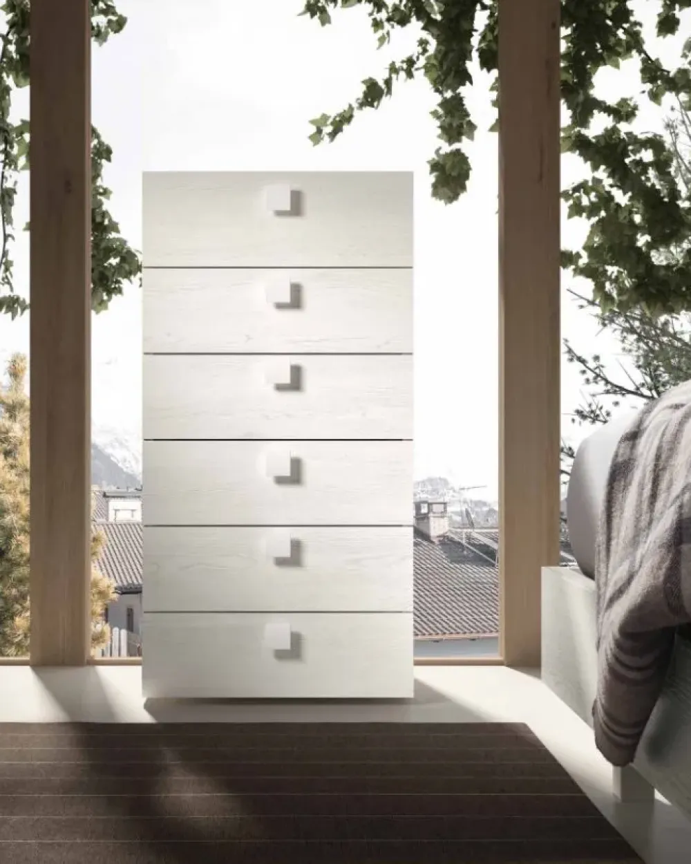 Cassetiera modello Basic in Laminato in offerta^Akanto Outlet