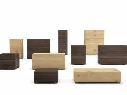 Outlet Cassetiera modello Notte in Legno in offerta Cassettiere