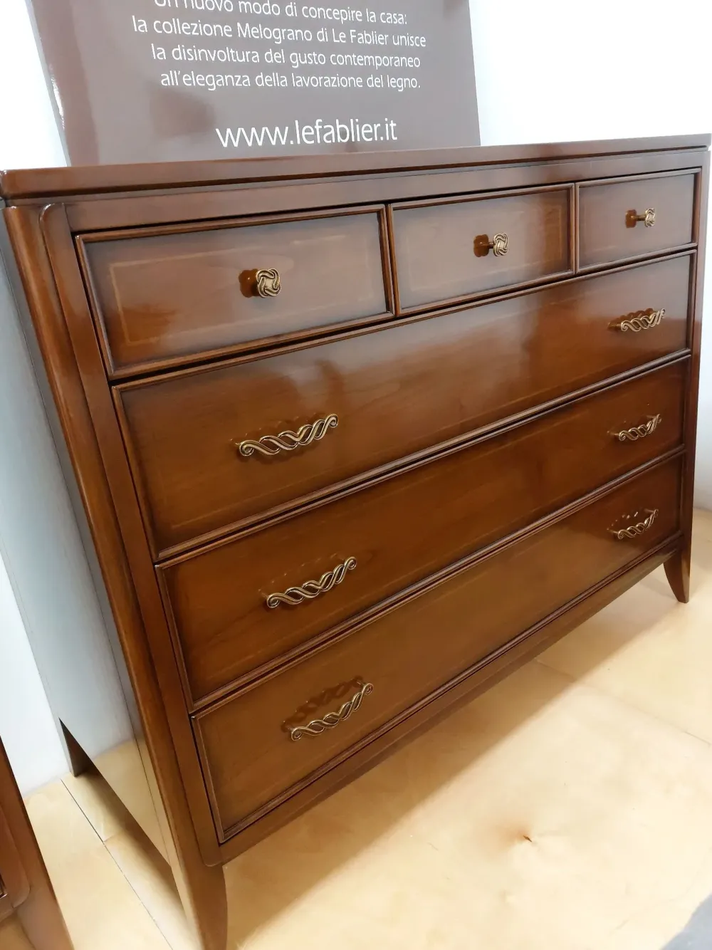 Le Fablier Cassettiera Classica modello Romeo a marchio a prezzo Outlet- Cassettiere