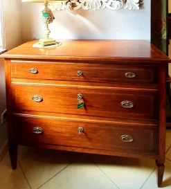 Cassettiera Comò stile maggiolini in Legno in offerta^Artigianale