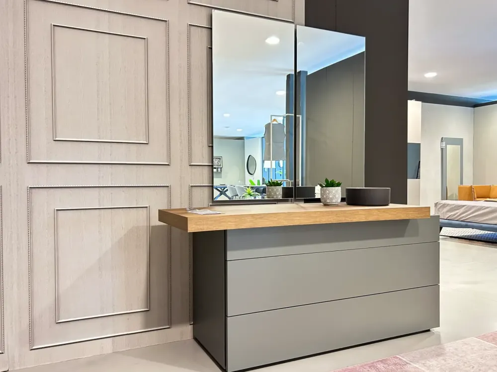 Clearance Cassettiera Como argo top mobile in Laminato con forte sconto Cassettiere