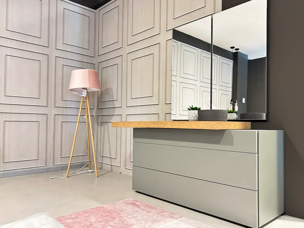 Clearance Cassettiera Como argo top mobile in Laminato con forte sconto Cassettiere